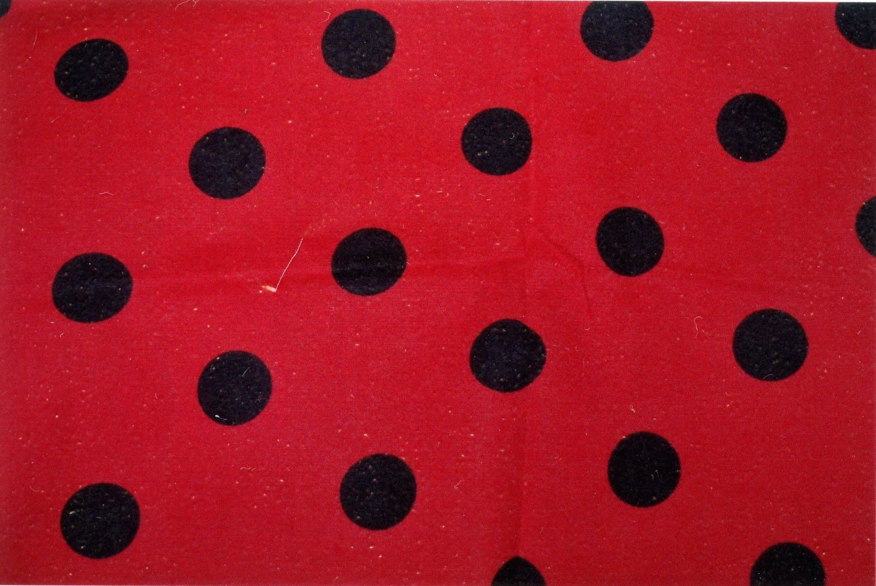 Black Spots On Red