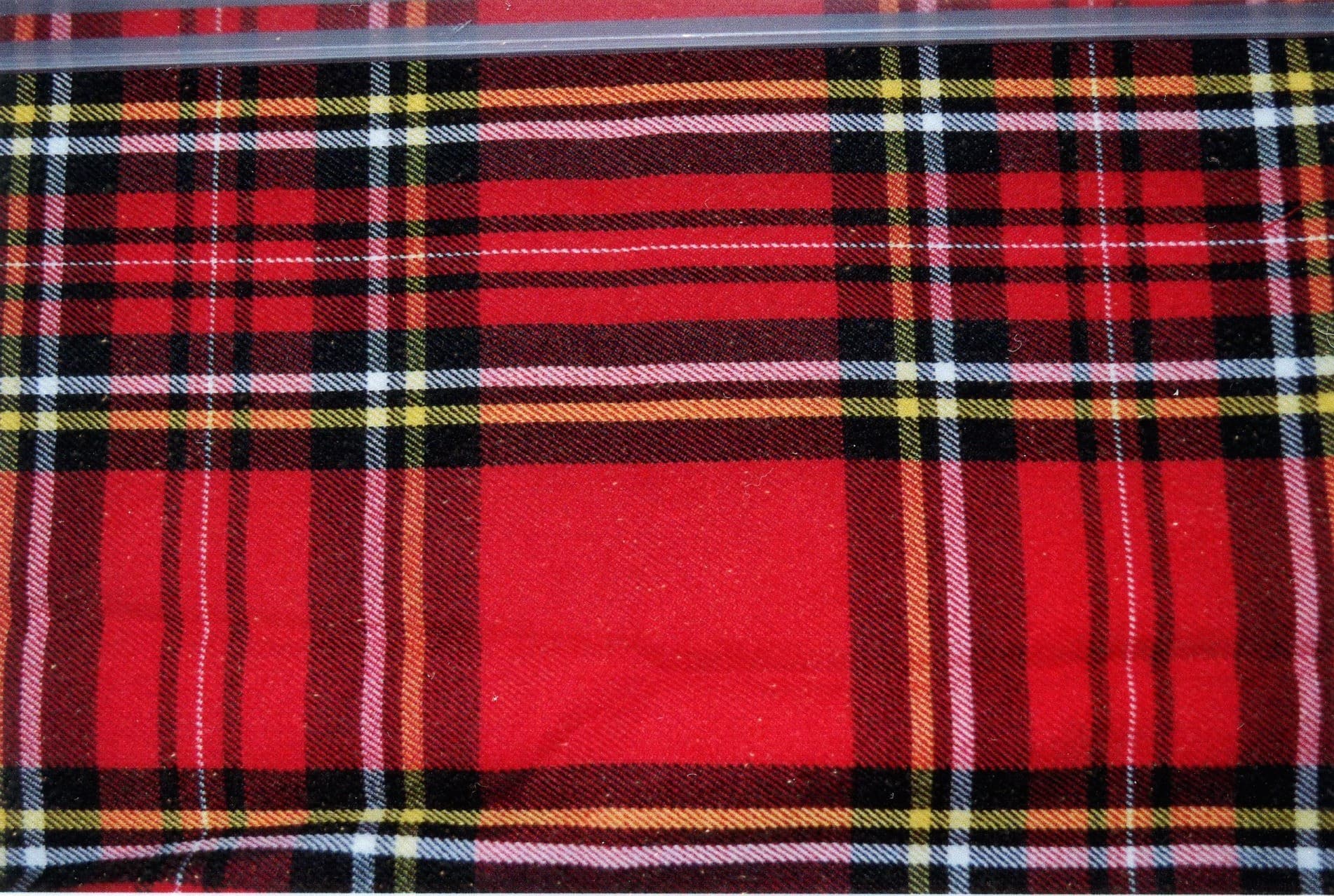 Large Red Tartan