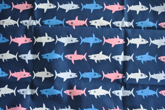 Pink Blue Sharks