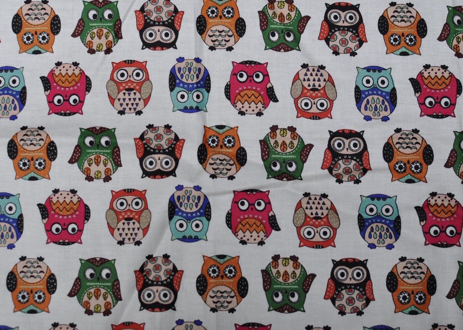 Owls On White